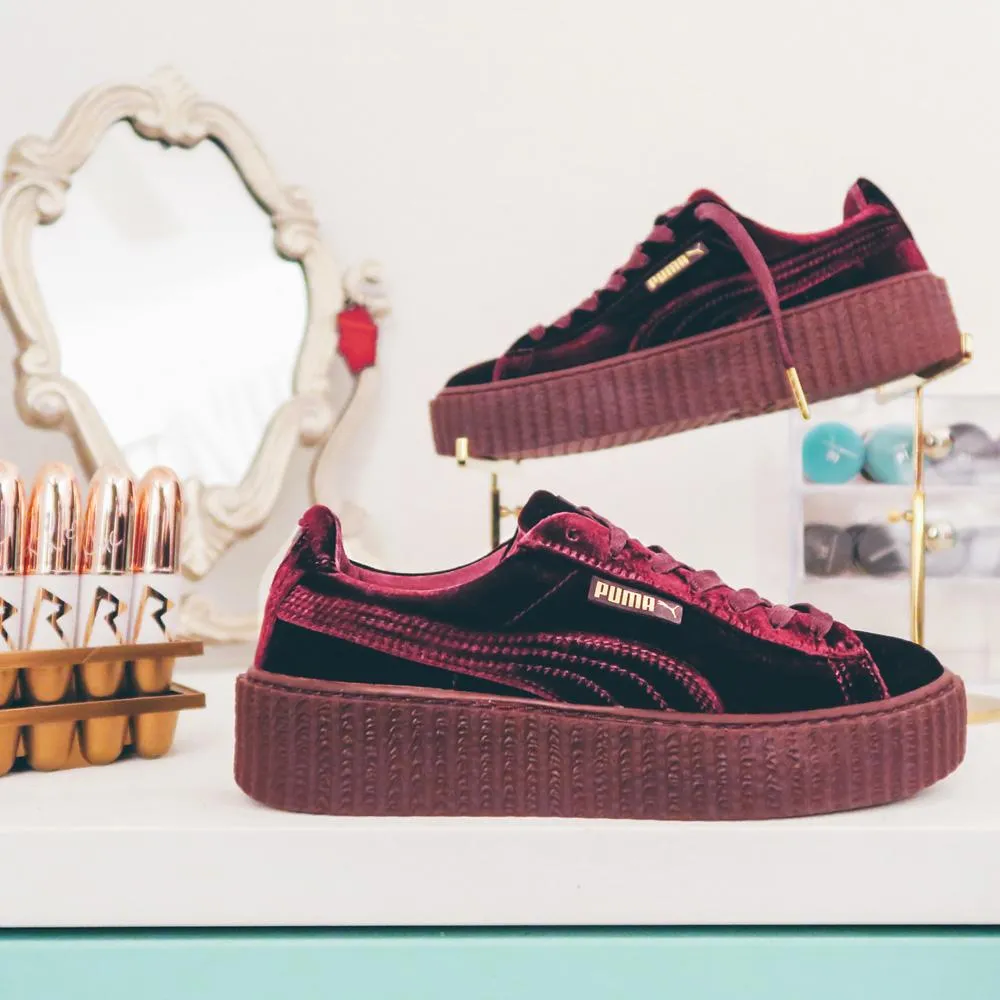 Fenty x Wmns Velvet Creeper 'Burgundy'