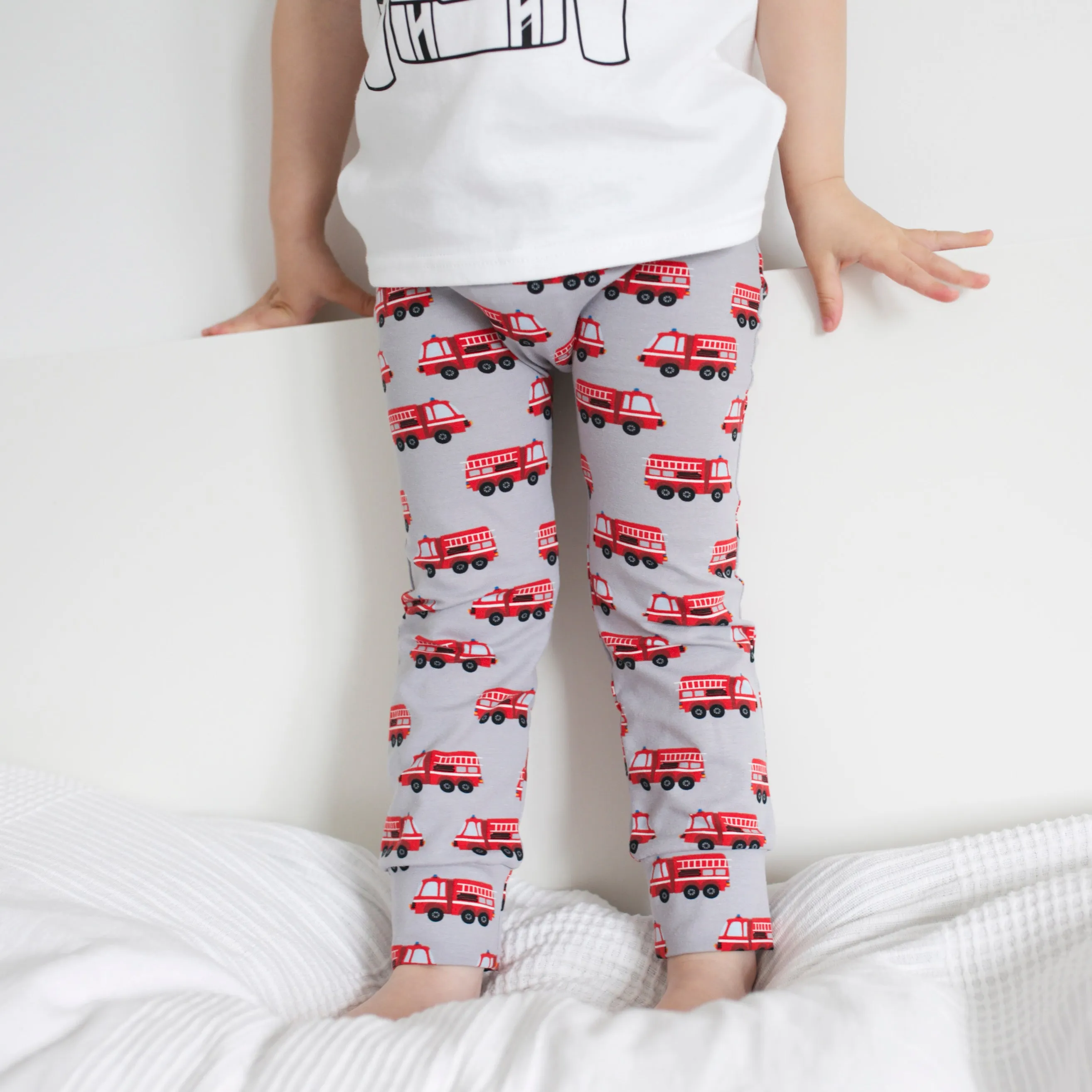 Fire engine leggings