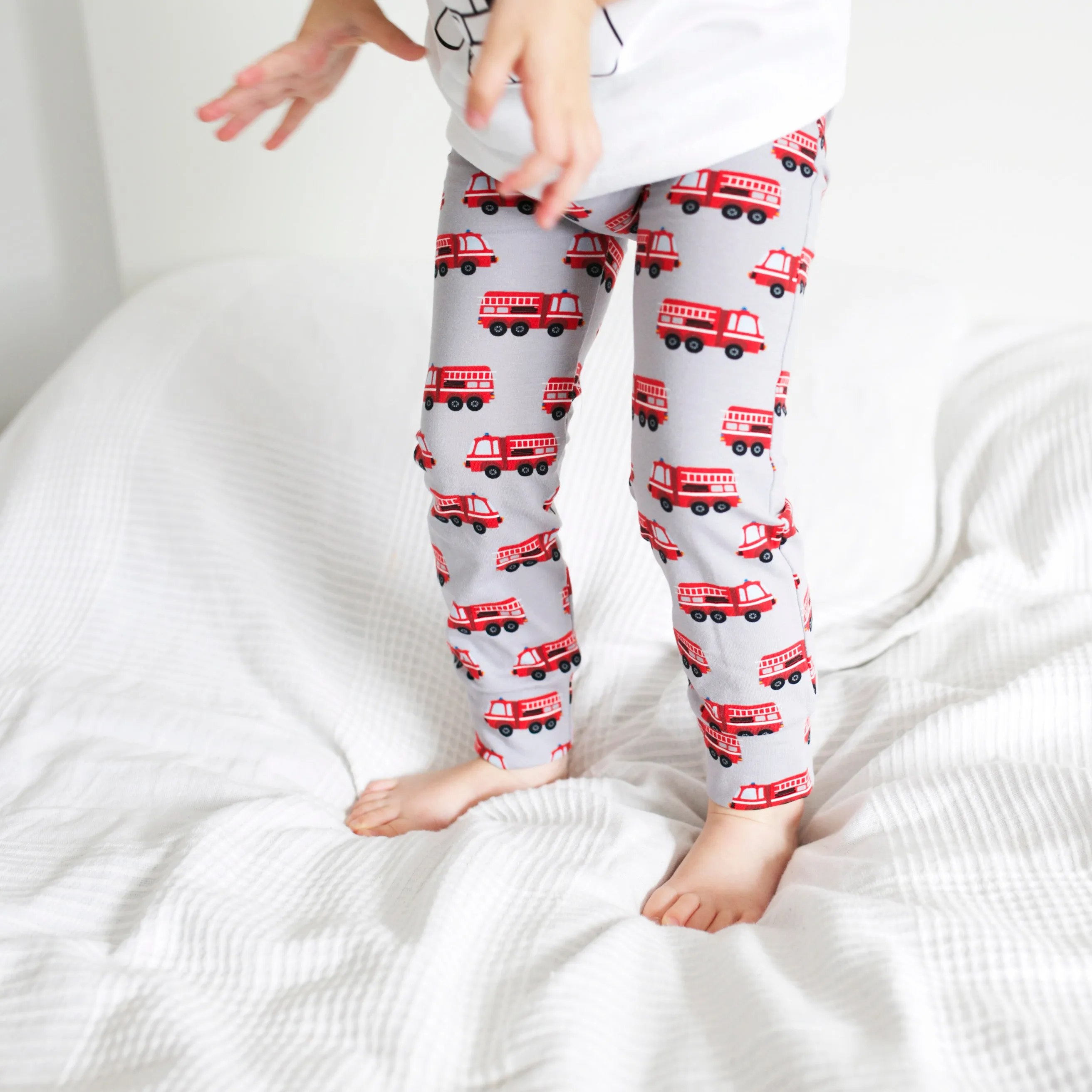 Fire engine leggings