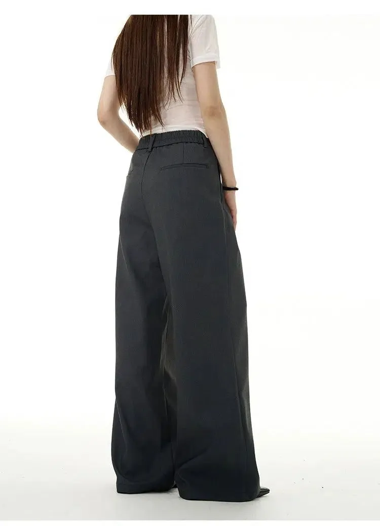 Five-Buttons Pleated Trousers