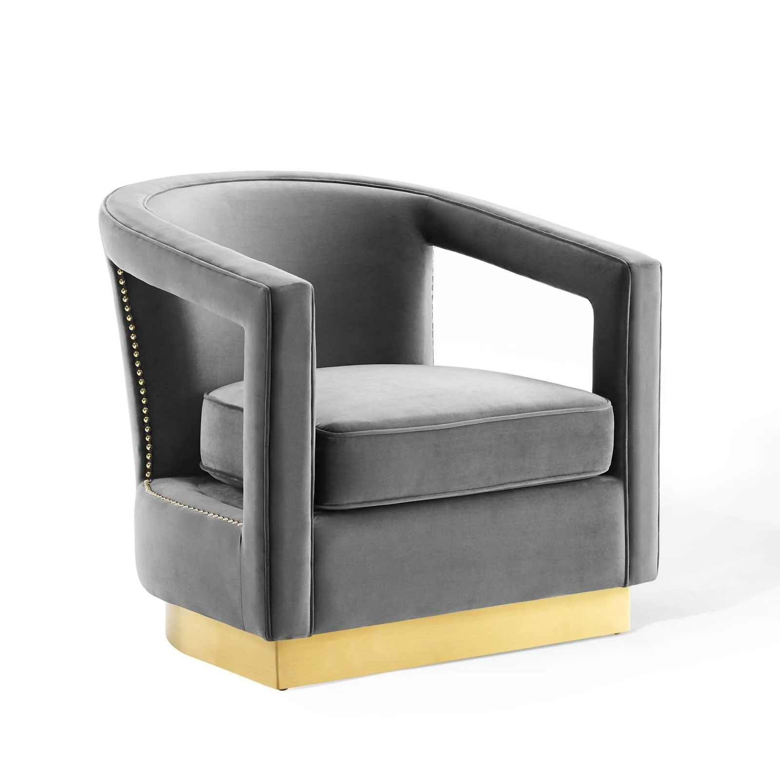 Frolick Performance Velvet Armchair