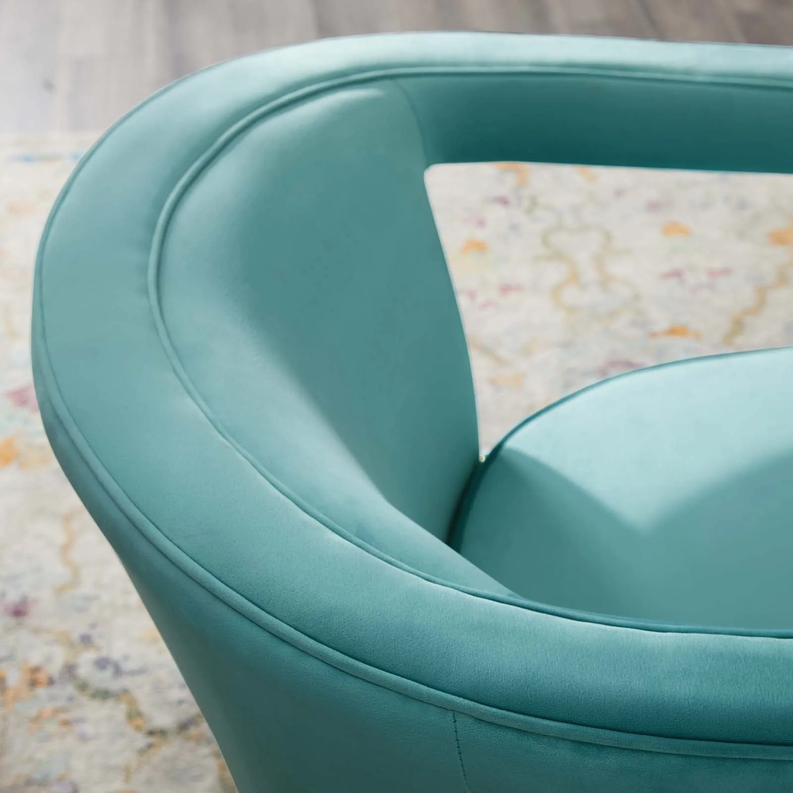 Frolick Performance Velvet Armchair