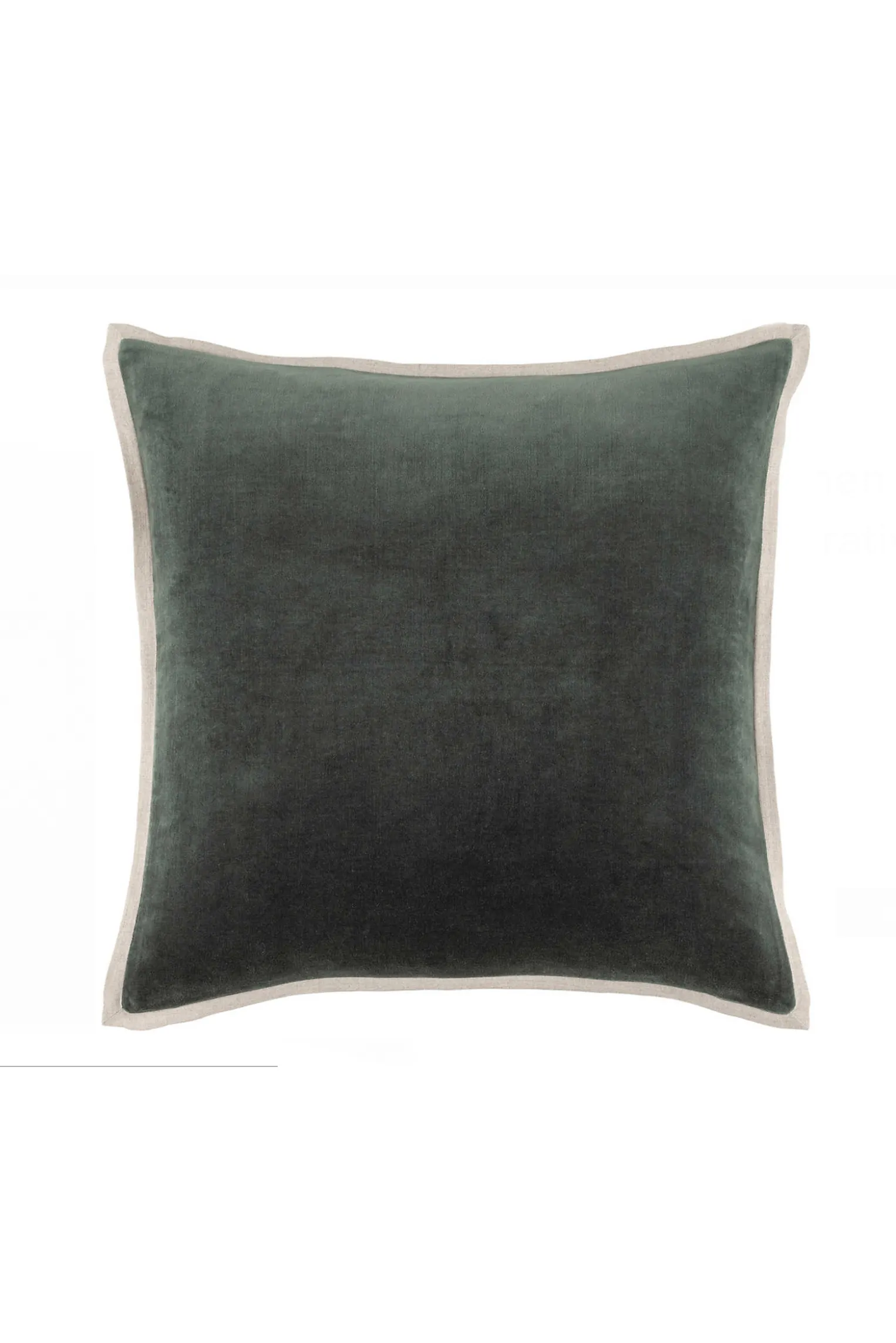 Gehry Velvet & Linen Pillow