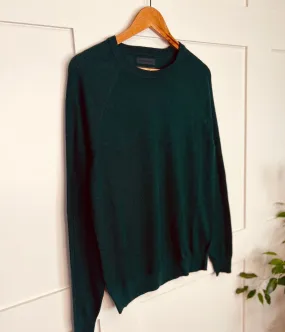 Green Men's Merino Wool Jumper