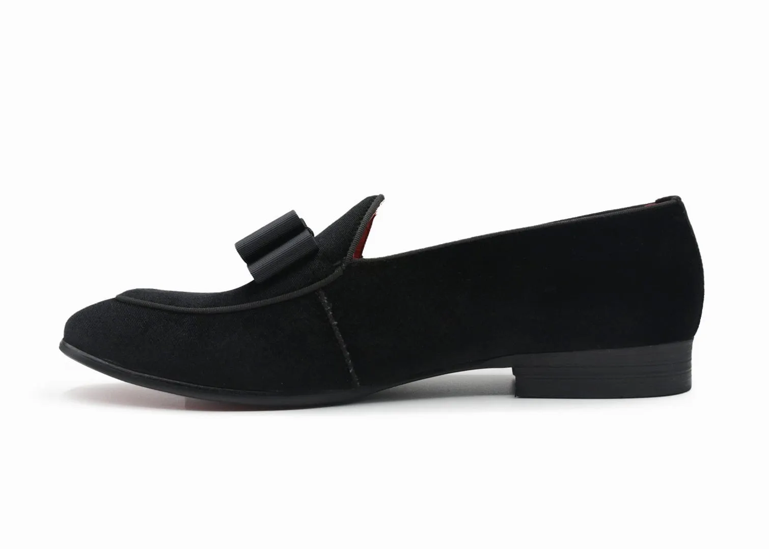 HAWAII | Black Velvet Loafer