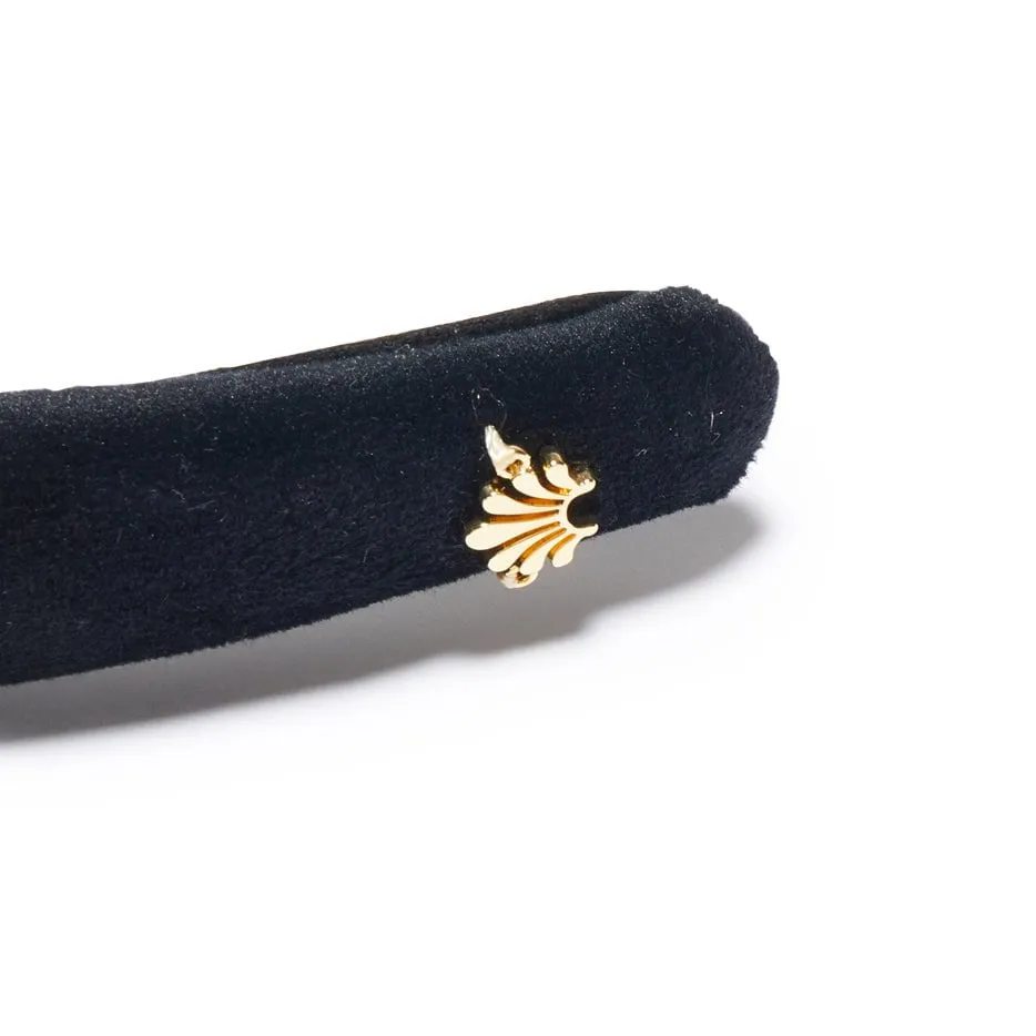 JET VELVET ALICE HEADBAND