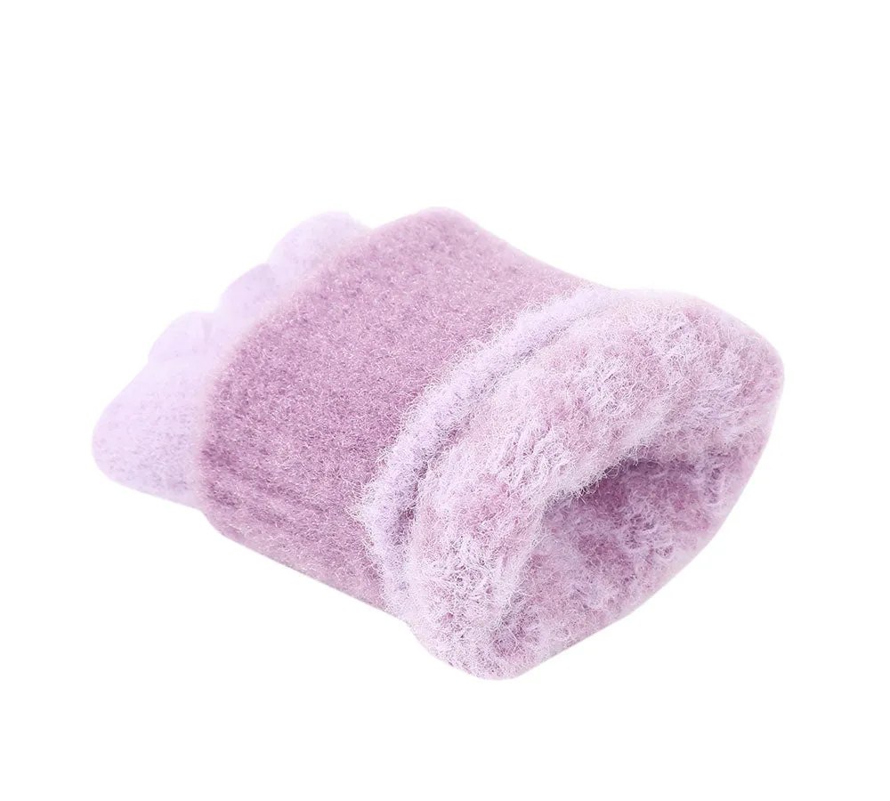 Kids Knit Fingerless Ultra Plush Knit Gloves