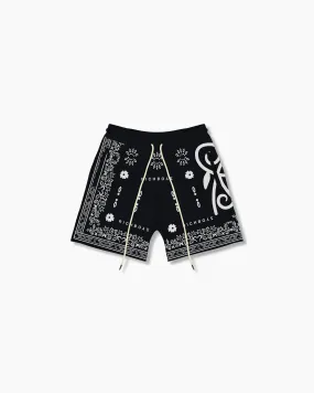 Knitted Porcelain Shorts - Graphite