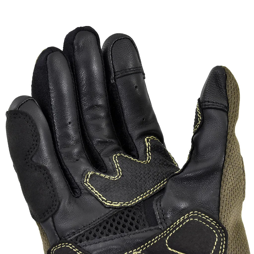 KOMINE GK-248 PROTECT VINTAGE MESH GLOVES