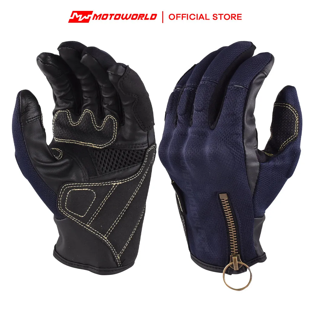 KOMINE GK-248 PROTECT VINTAGE MESH GLOVES