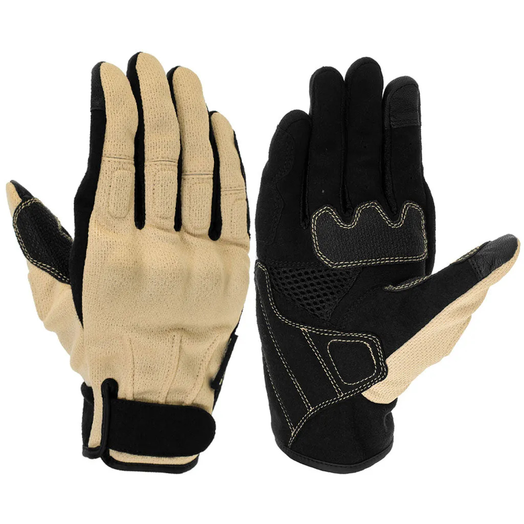 KOMINE GK-2493 PROTECT VINTAGE MESH GLOVES