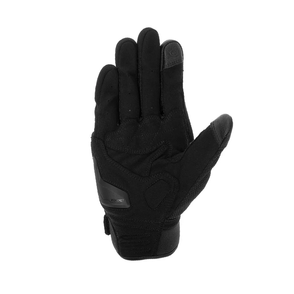 KOMINE GK-2563 CE PROTECT LEATHER GLOVES TURTLE