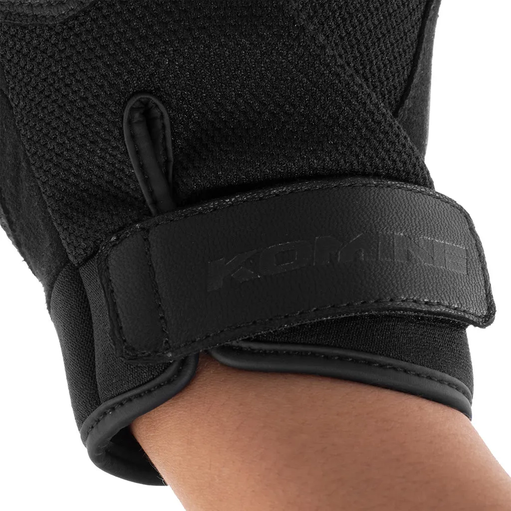 KOMINE GK-2563 CE PROTECT LEATHER GLOVES TURTLE