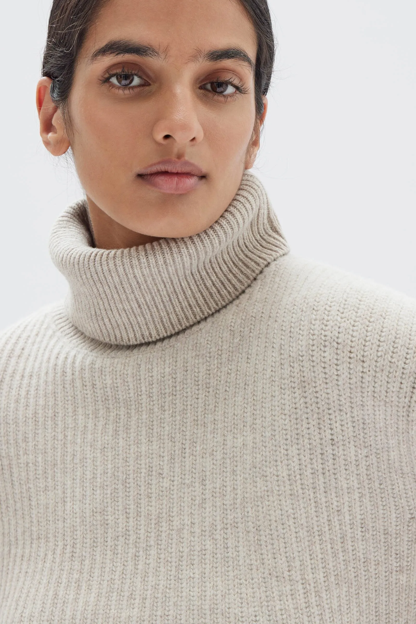 Krista Roll Neck Wool Jumper