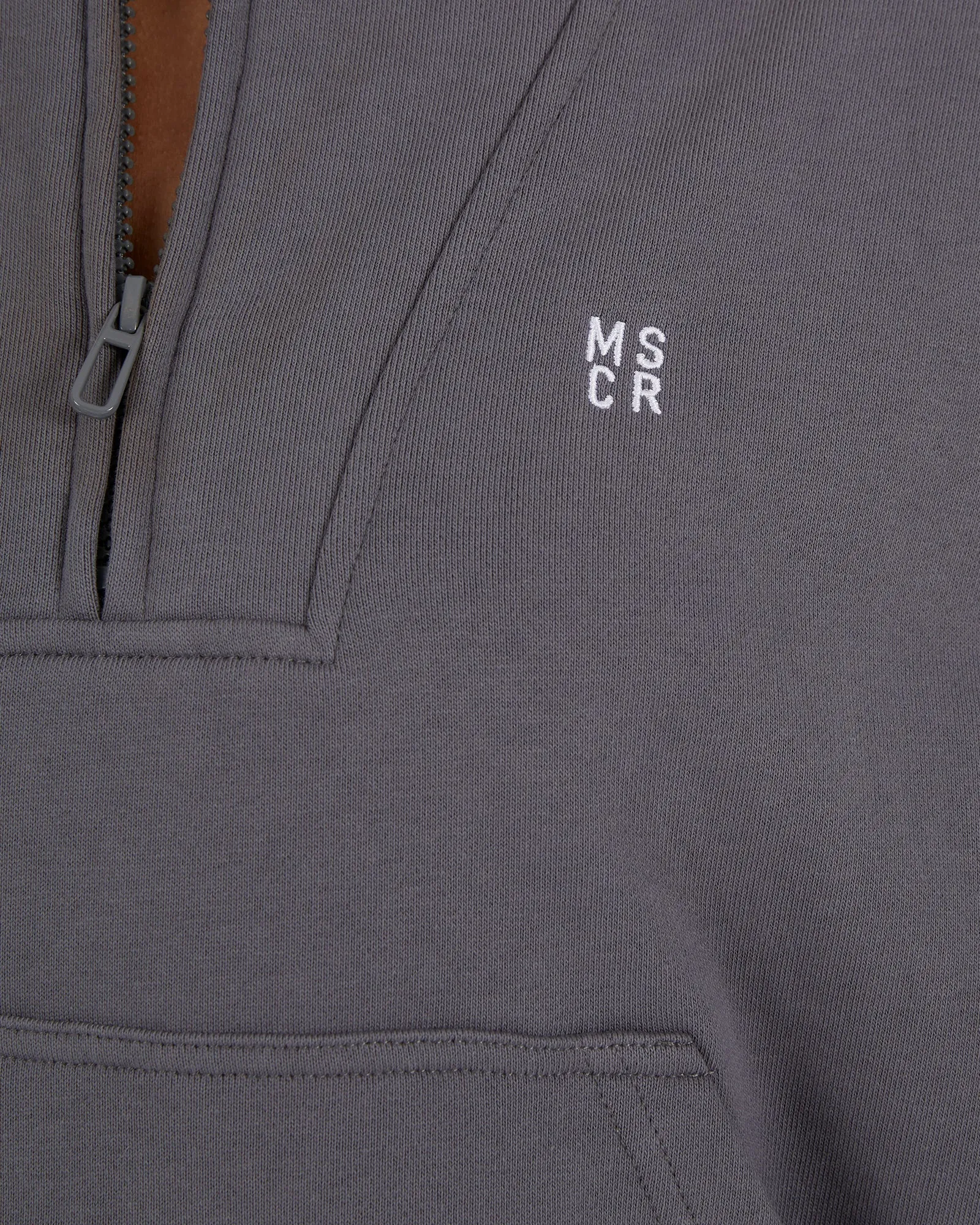 LEISURE 1/4 ZIP JUMPER - SHADOW