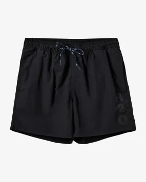 Leisure Logo Badeshorts - Black