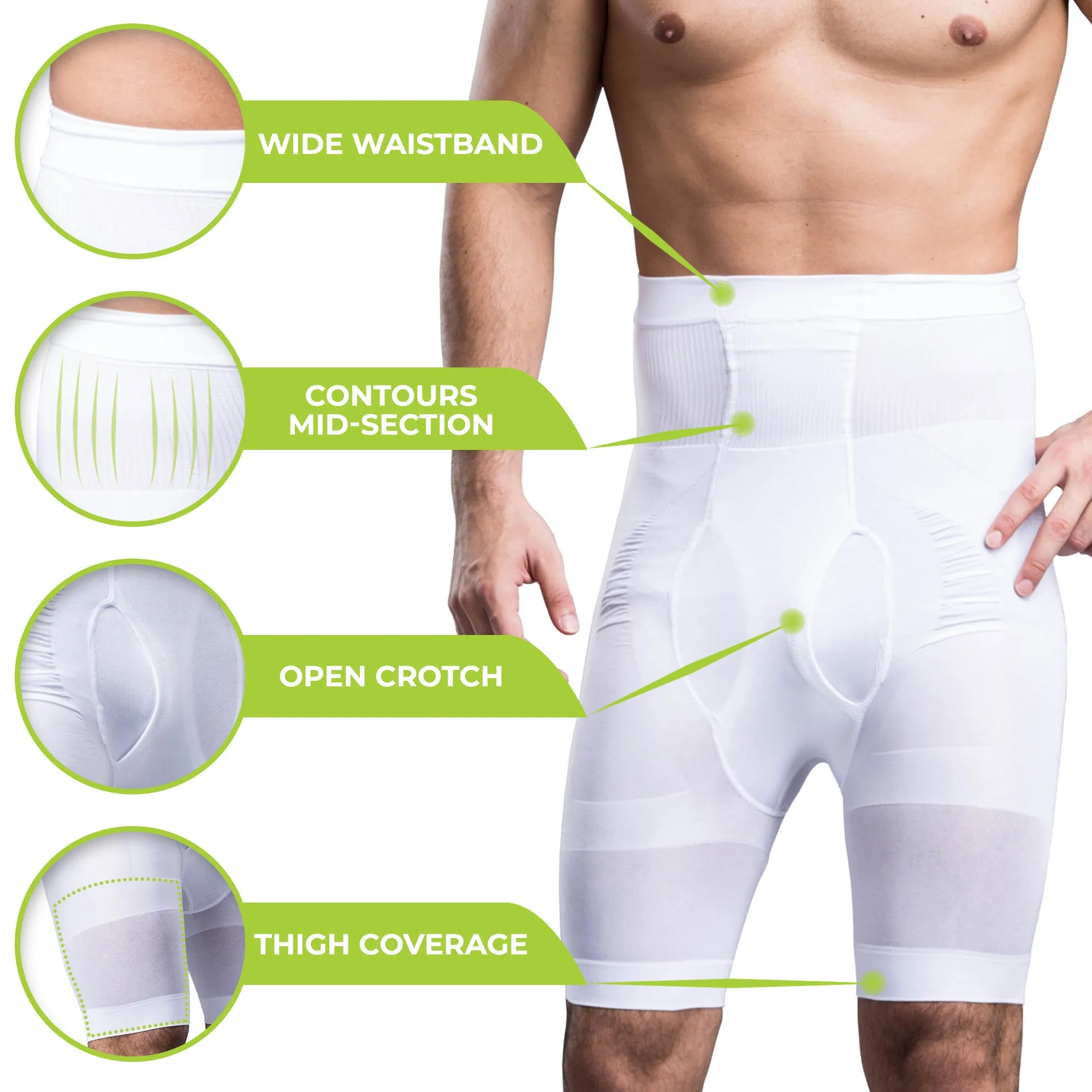 Men's Compression Girdle Shorts