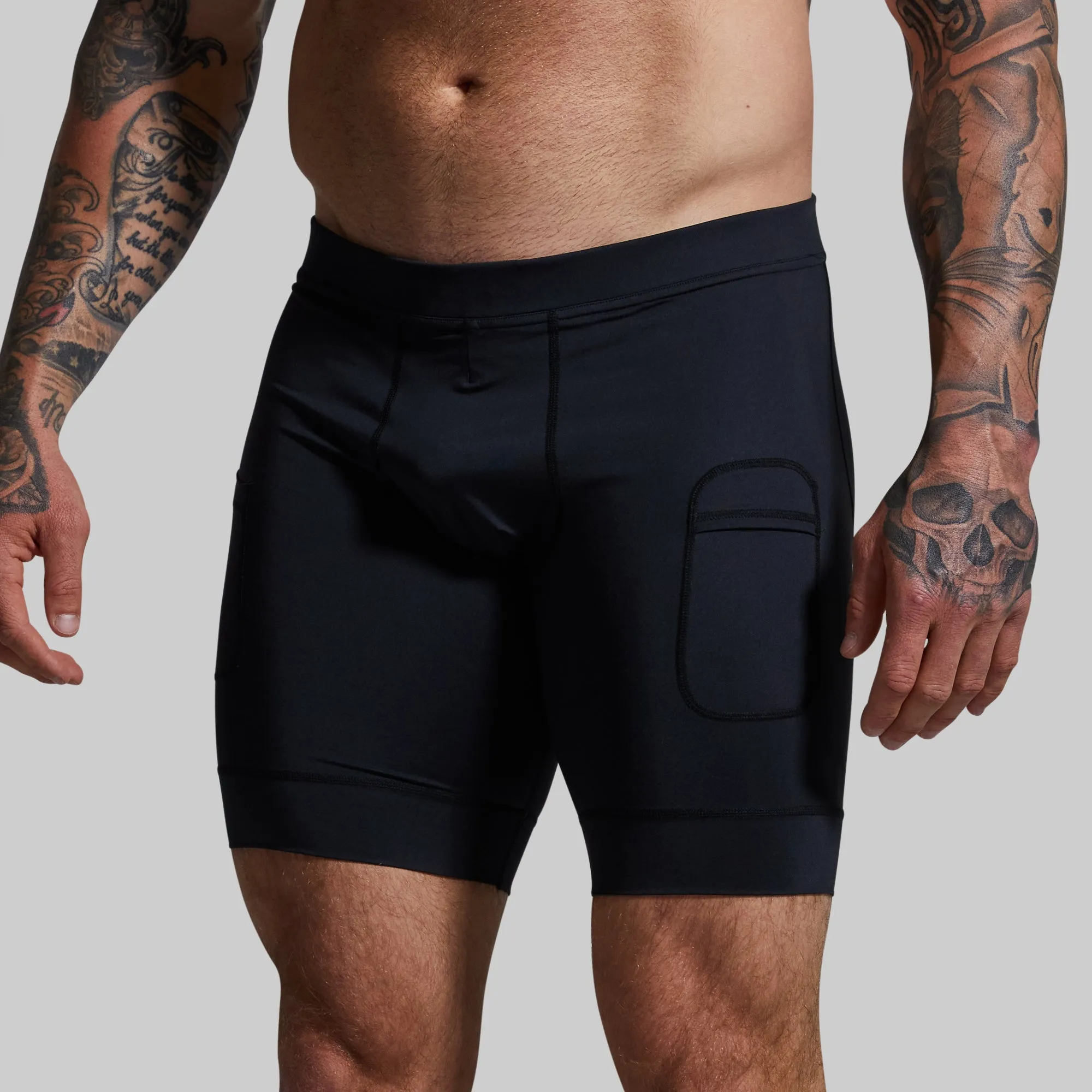 Men's Compression Short (Black)