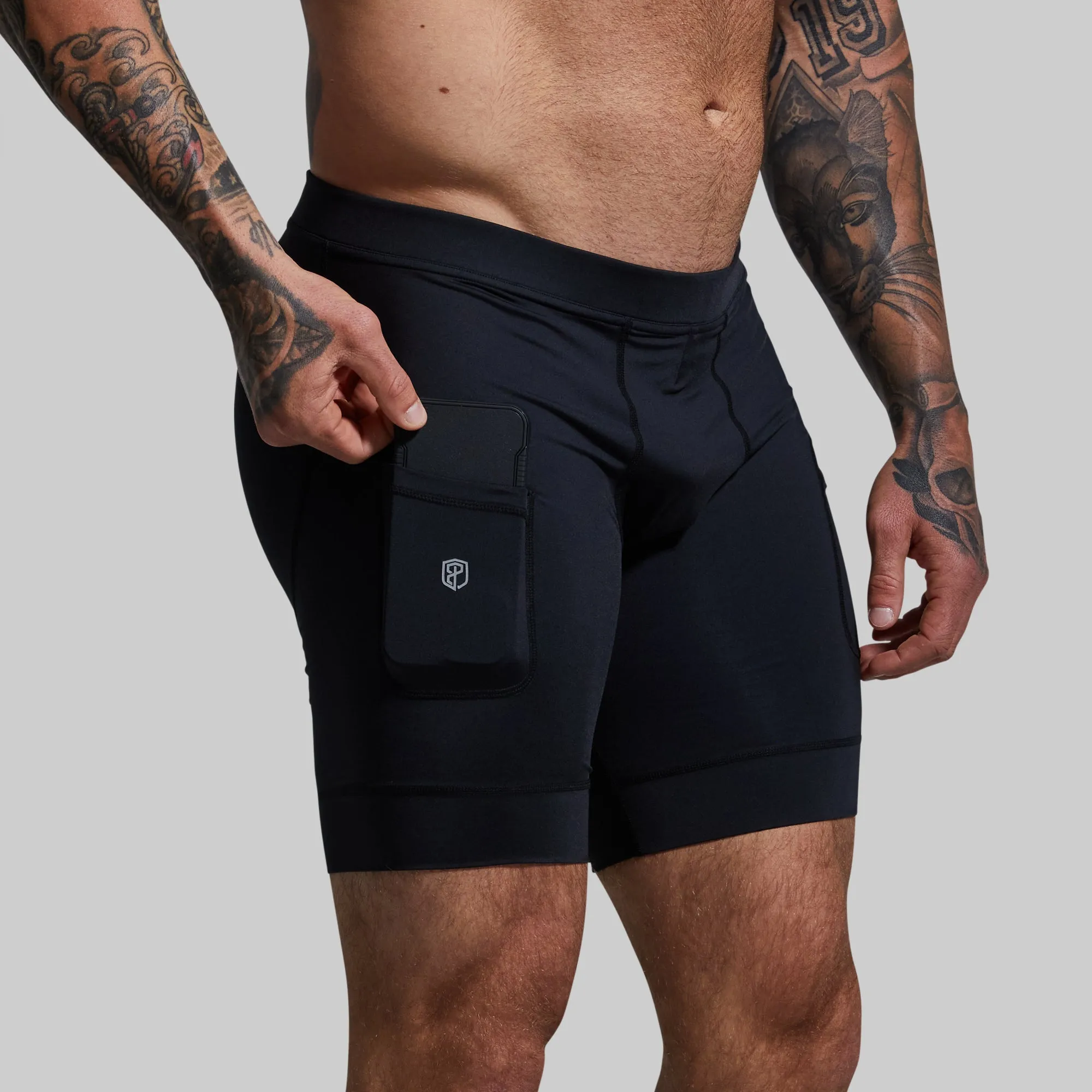 Men's Compression Short (Black)