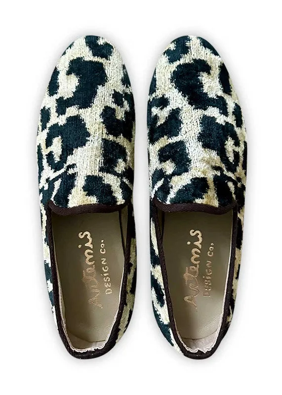 Men's Velvet Loafers, Cary Leopard