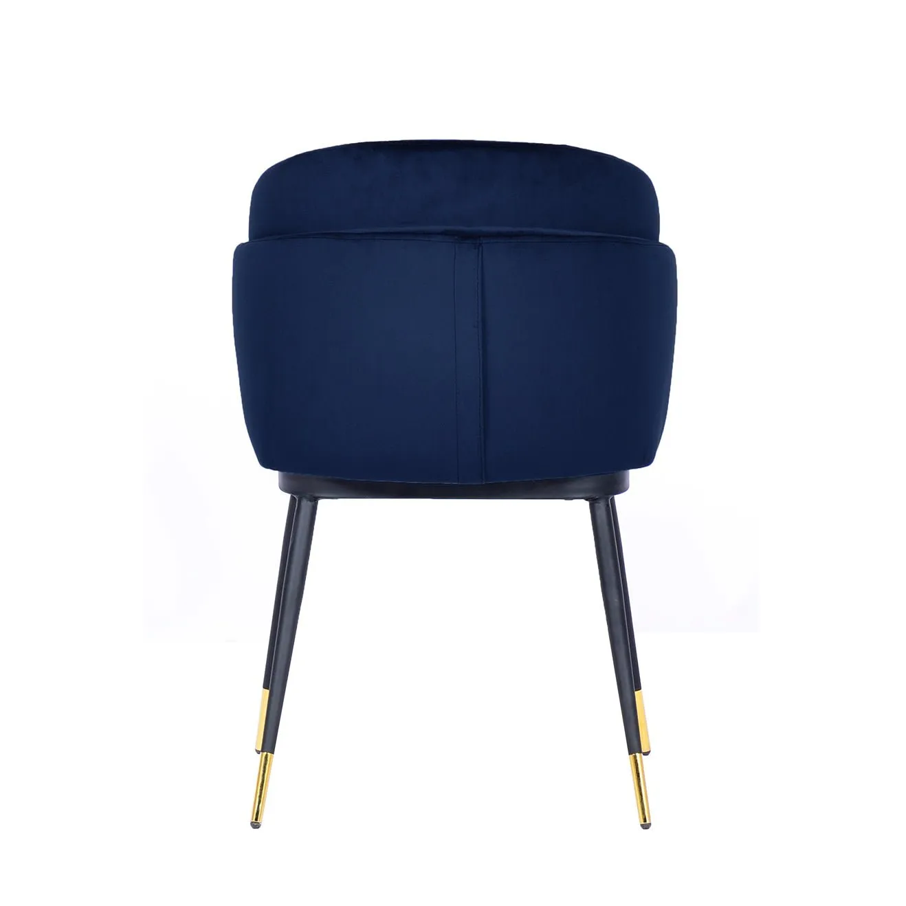 Michelle Velvet Dining Chair - Navy