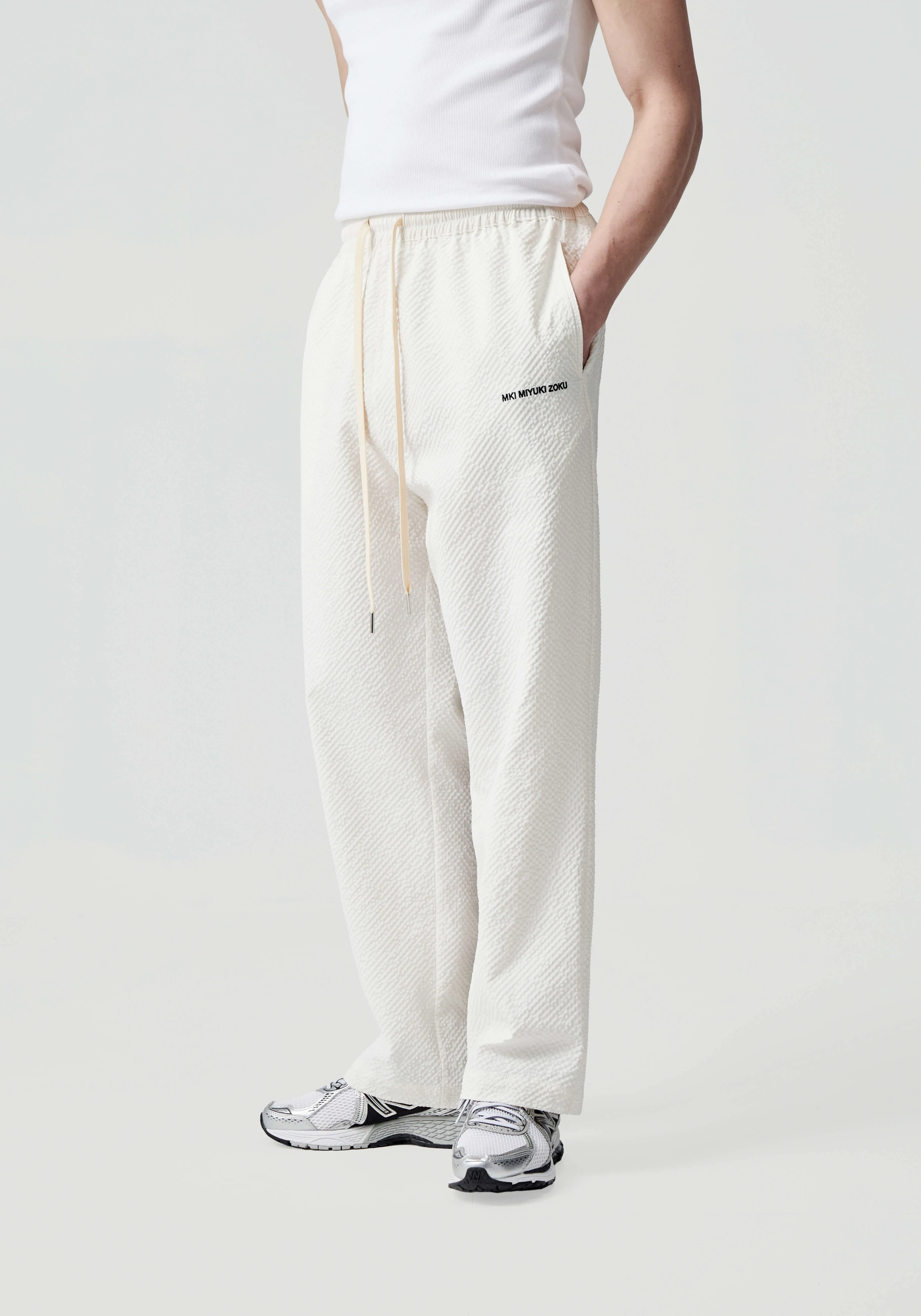 MKI SEERSUCKER TROUSERS