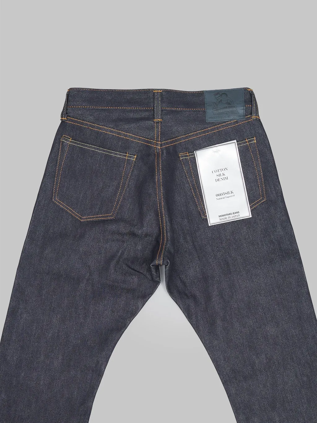 Momotaro 0605SILK 14.5oz Silk Denim Natural Tapered Jeans