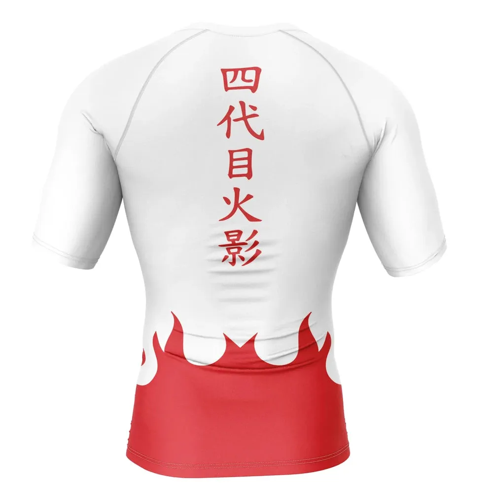 Naruto 'Minato Namikaze' Short Sleeve Compression Rashguard