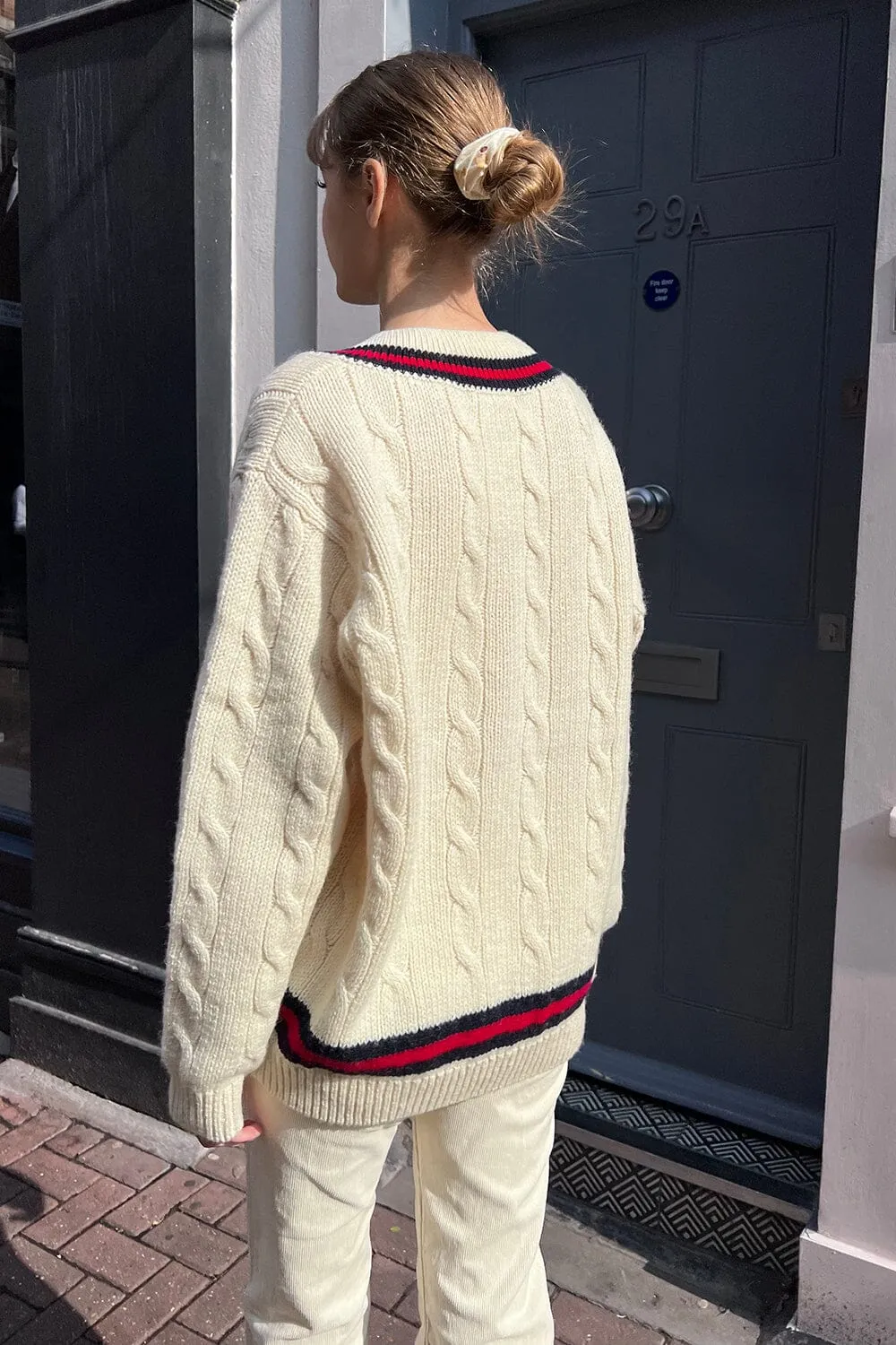 Nikki Heavy Wool Stripe Sweater