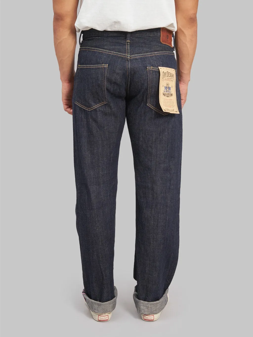 ONI Denim 022-KI Kiraku 12oz Relaxed Straight Leg Jeans for Ultimate Comfort