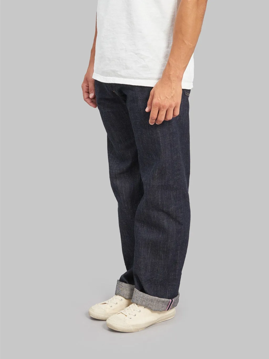 ONI Denim 022-KI Kiraku 12oz Relaxed Straight Leg Jeans for Ultimate Comfort