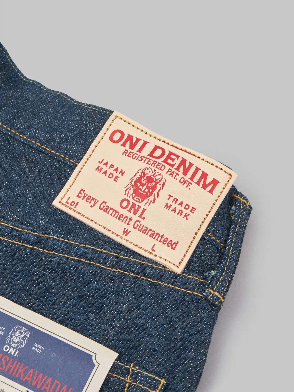 ONI Denim 200 "Ishikawadai" 15oz Wide Straight Jeans