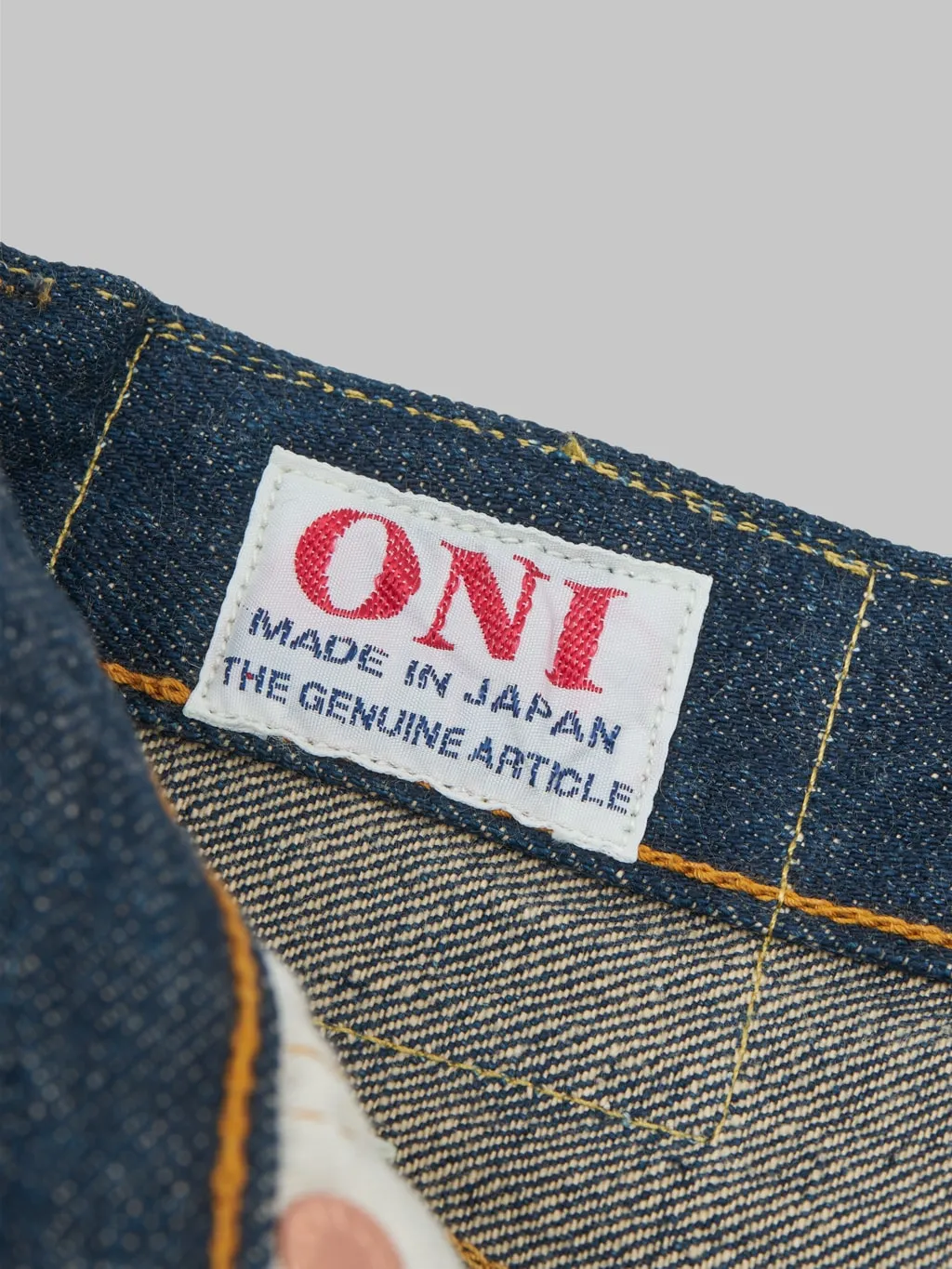 ONI Denim 200 "Ishikawadai" 15oz Wide Straight Jeans