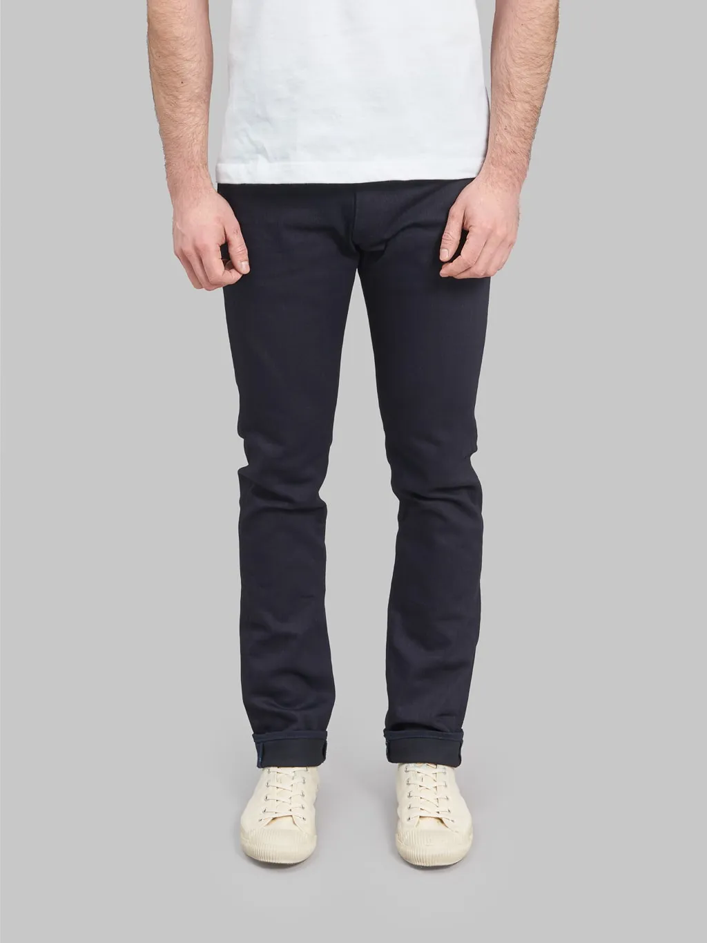 ONI Denim 526S-IDBK "High Power Stretch Denim" 11oz Semi Tight Straight Jeans