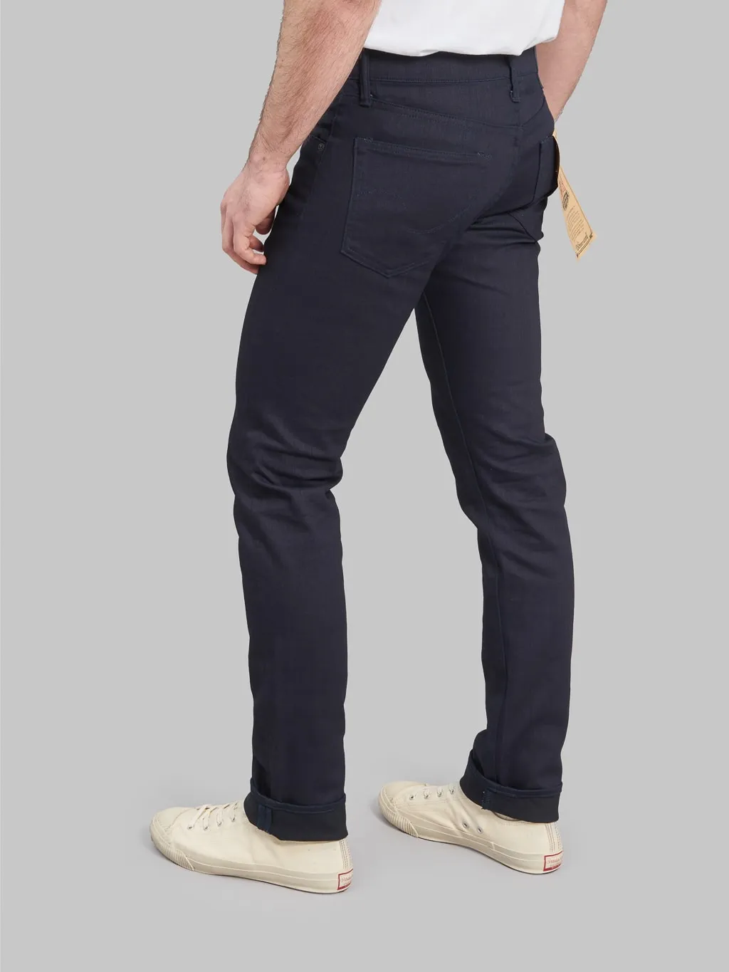 ONI Denim 526S-IDBK "High Power Stretch Denim" 11oz Semi Tight Straight Jeans