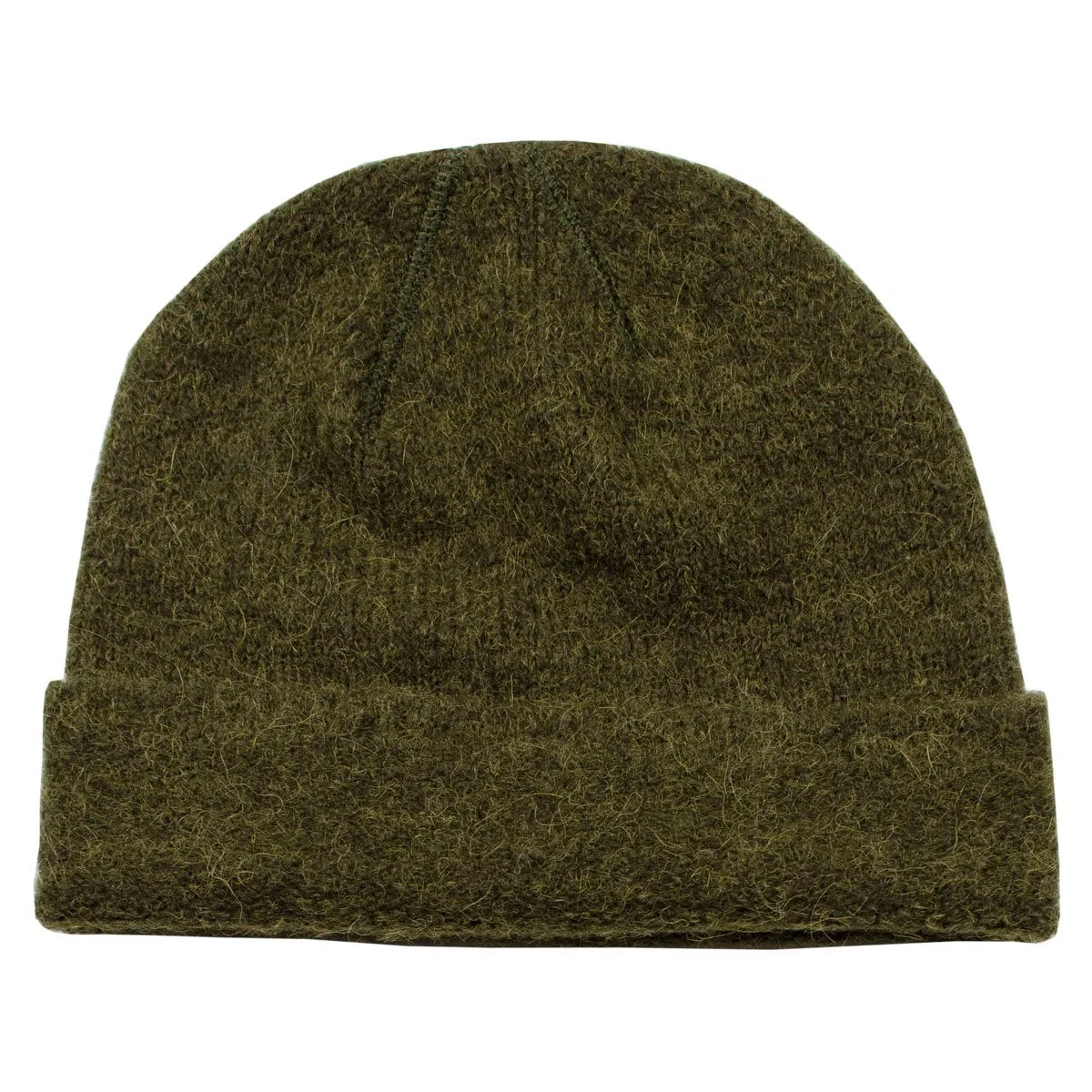 Our Legacy - Knitted Hat - Dark Olive Needled