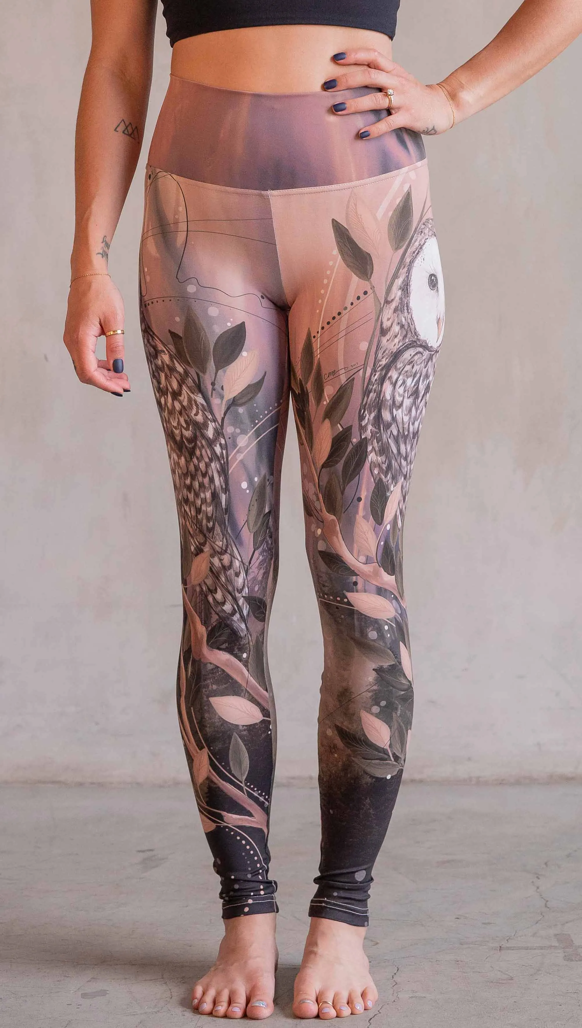 Owls 2.0 - Athleisure Leggings