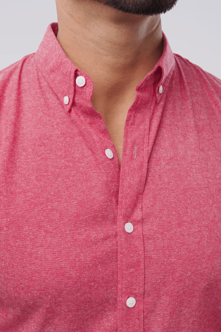 Oxford Shirt - Red Velvet