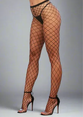 Pantyhose Fence Fishnet Black