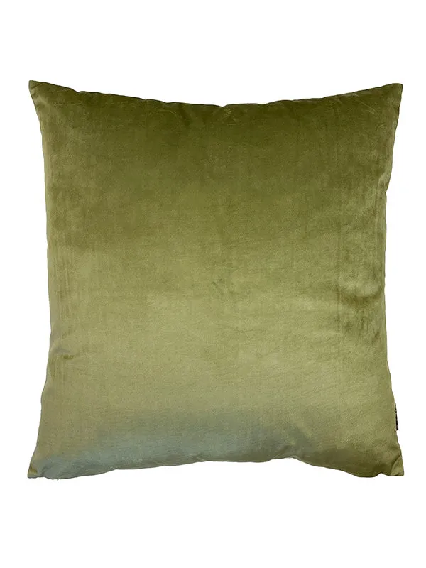 Passion Flower Velvet Cushion