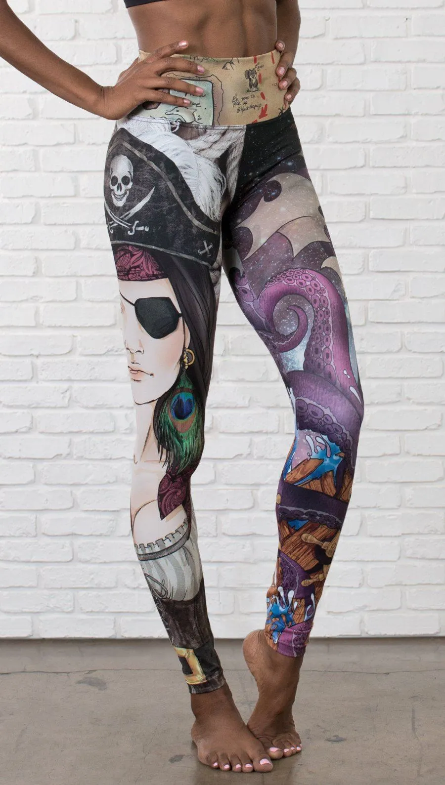 Pirate MASHUP - Athleisure Leggings