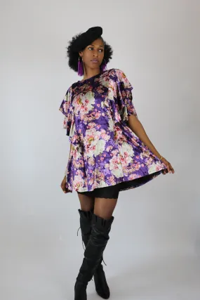 Purple Haze Velvet Dress