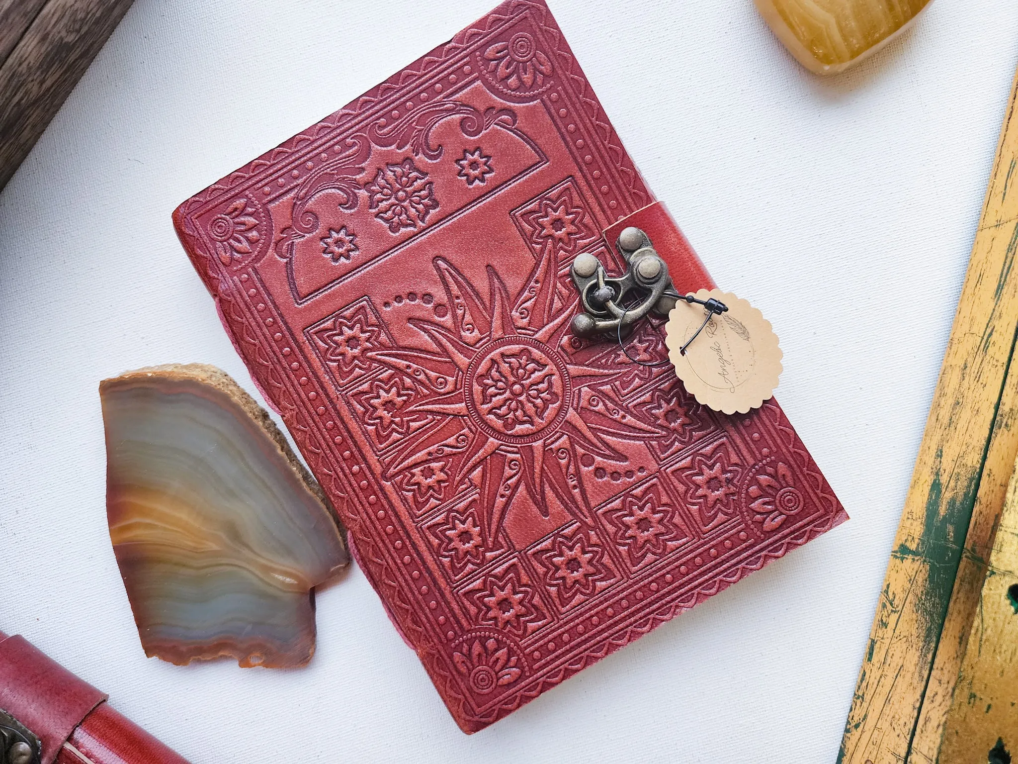 Red Leather Journal