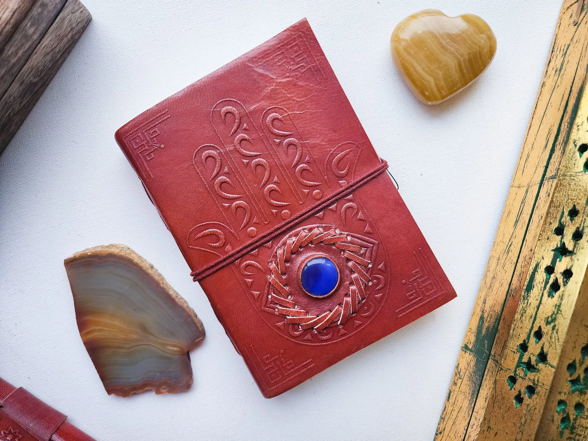 Red Leather Journal