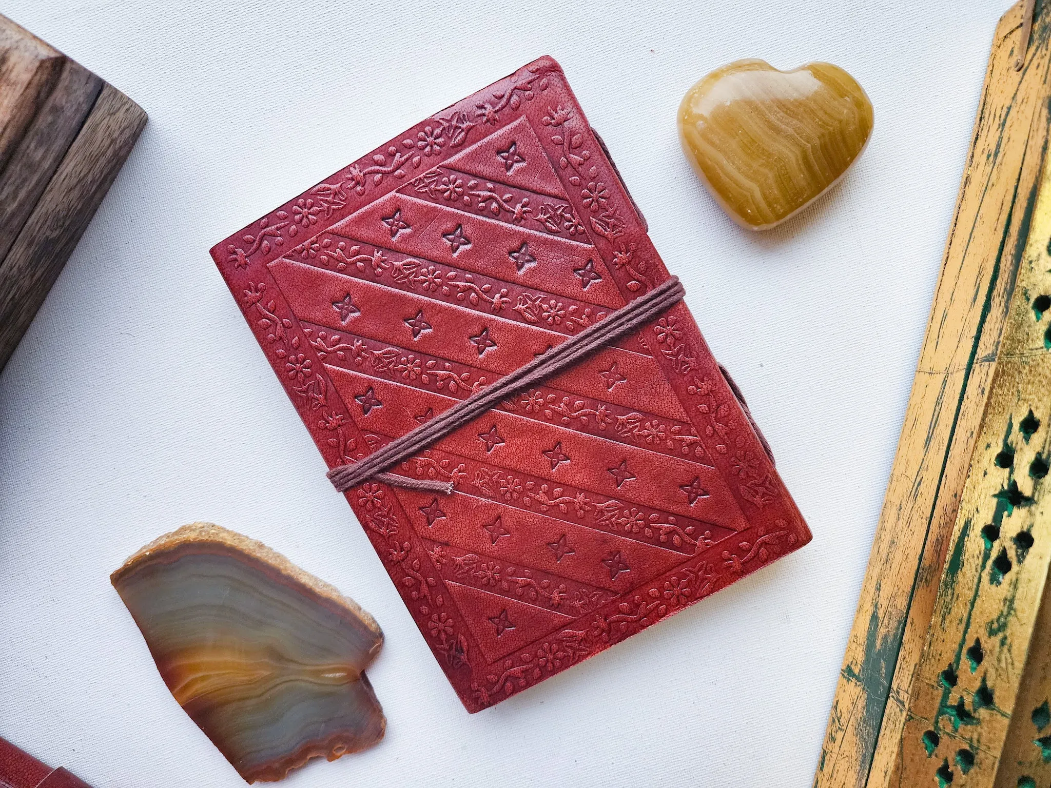 Red Leather Journal