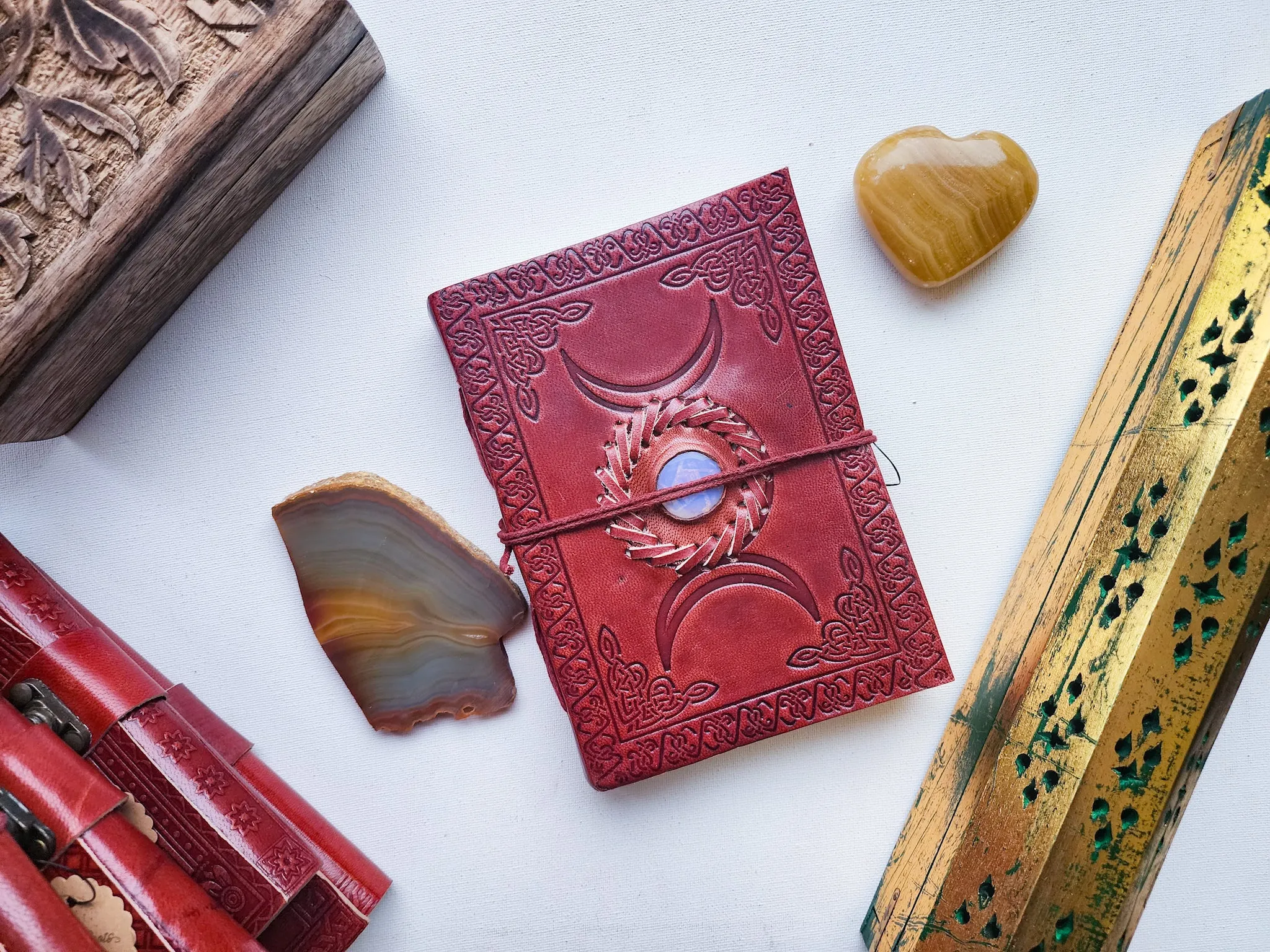 Red Leather Journal