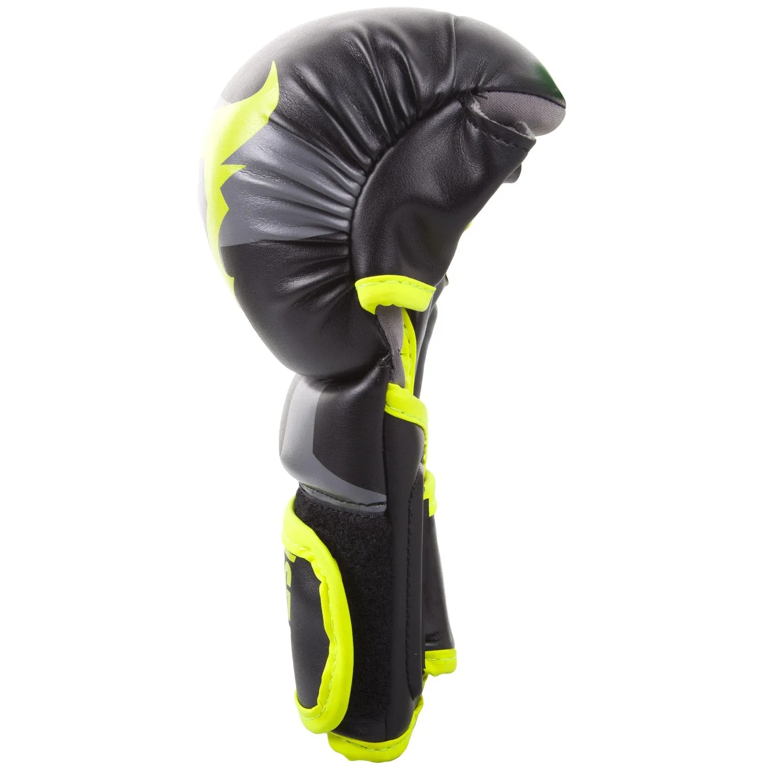 Ringhorns Charger Sparring Gloves - Black/Neo Yellow