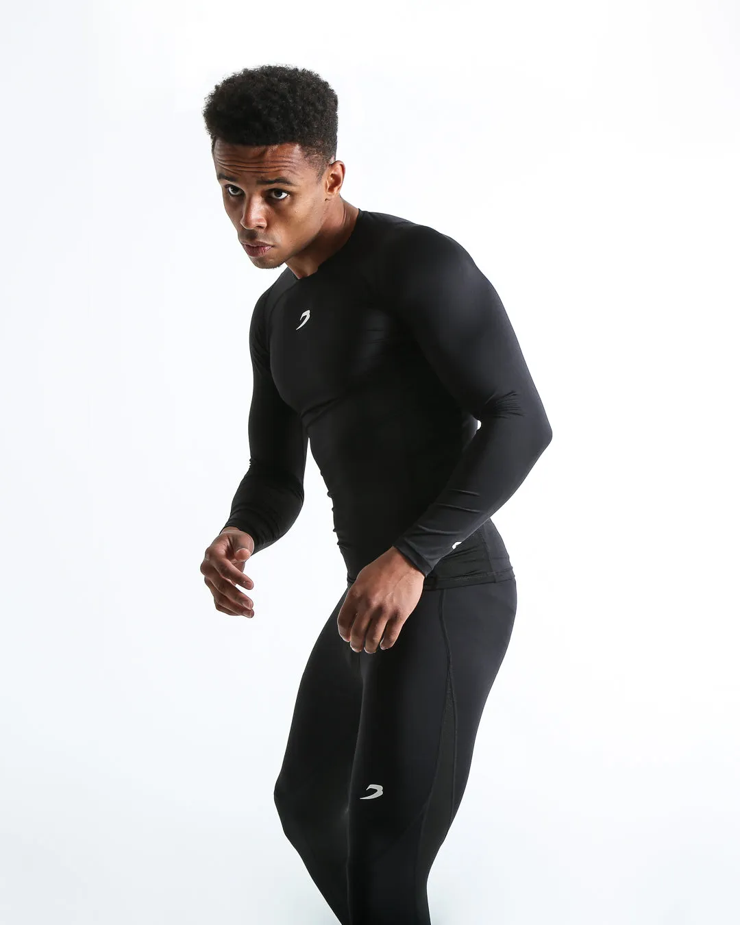 Saddler Compression Top - Black