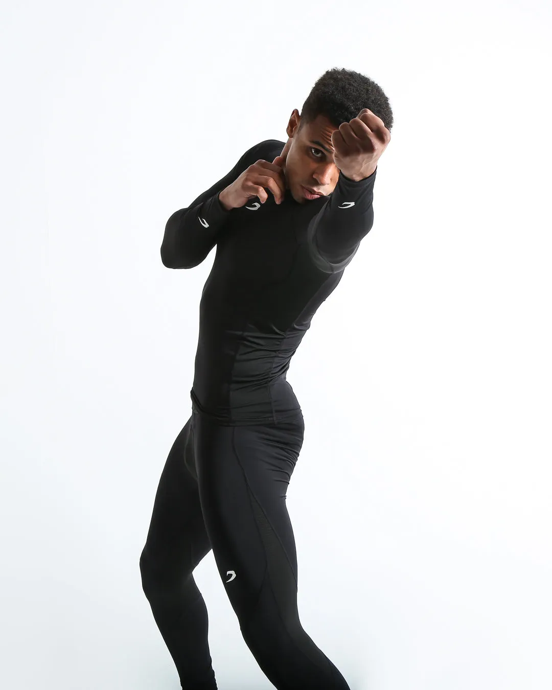 Saddler Compression Top - Black