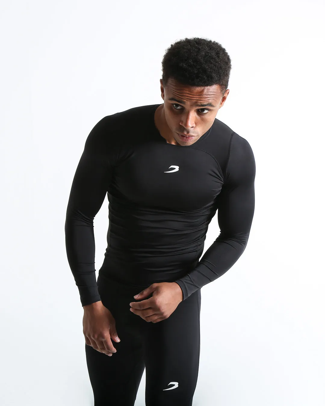 Saddler Compression Top - Black